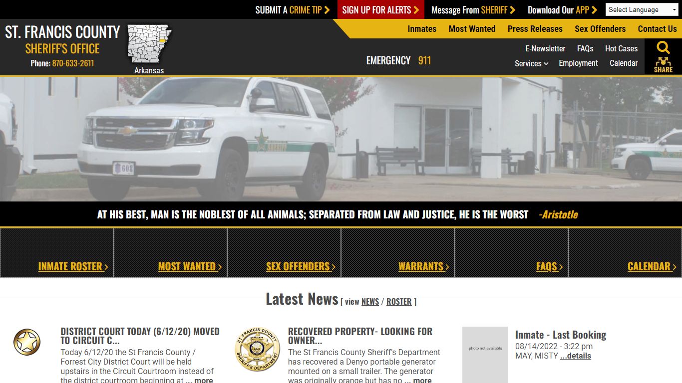 Inmate Roster - Page 2 Current Inmates Booking Date ...